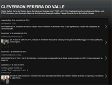 Tablet Screenshot of cleversonvalle.blogspot.com