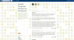 Desktop Screenshot of bookishmarginalia.blogspot.com
