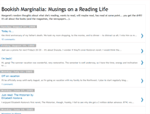 Tablet Screenshot of bookishmarginalia.blogspot.com