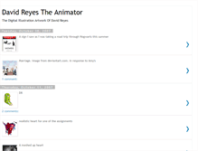 Tablet Screenshot of davidreyestheanimator.blogspot.com
