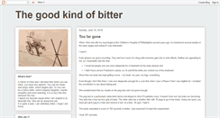 Desktop Screenshot of goodbitter.blogspot.com