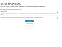 Tablet Screenshot of cursosava.blogspot.com