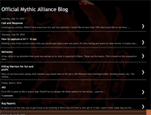 Tablet Screenshot of mythicevony.blogspot.com