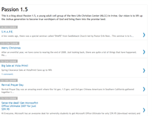 Tablet Screenshot of passion-opf.blogspot.com