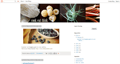Desktop Screenshot of cookeatthink.blogspot.com