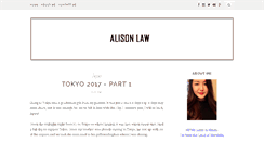 Desktop Screenshot of alisonlaw.blogspot.com