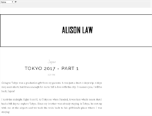 Tablet Screenshot of alisonlaw.blogspot.com
