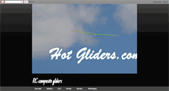 Desktop Screenshot of hotgliders.blogspot.com