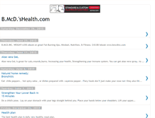 Tablet Screenshot of bmcdhealth.blogspot.com