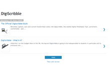Tablet Screenshot of digiscribble.blogspot.com