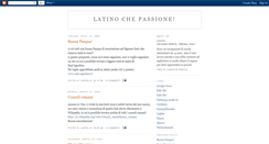 Desktop Screenshot of latinochepassione.blogspot.com