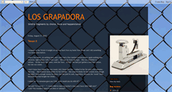 Desktop Screenshot of losgrapadora.blogspot.com