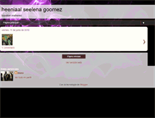 Tablet Screenshot of diana-selenagomez.blogspot.com