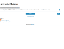 Tablet Screenshot of foreverthe-awesome.blogspot.com