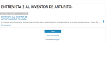 Tablet Screenshot of entrevista2.blogspot.com