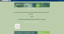 Desktop Screenshot of alberto-elbellodurmiente.blogspot.com