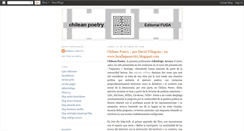 Desktop Screenshot of chileanpoetry.blogspot.com