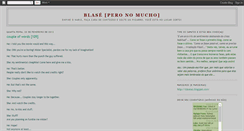 Desktop Screenshot of blase-peronomucho.blogspot.com