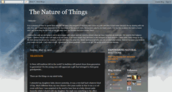 Desktop Screenshot of anita-thenatureofthings.blogspot.com