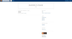 Desktop Screenshot of daniel.blogspot.com