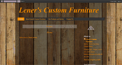 Desktop Screenshot of lenerscustomfurniture.blogspot.com