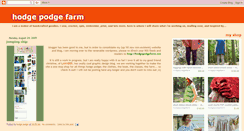 Desktop Screenshot of hodgepodgefarm.blogspot.com