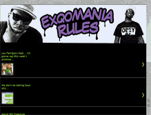 Tablet Screenshot of exqomania.blogspot.com