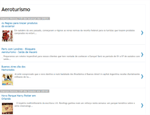 Tablet Screenshot of blogaeroturismo.blogspot.com