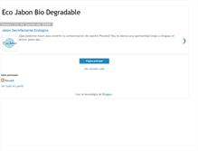 Tablet Screenshot of ecojabon.blogspot.com