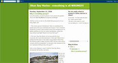 Desktop Screenshot of obanbaymarine.blogspot.com