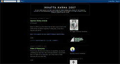 Desktop Screenshot of ikhattakarna2007.blogspot.com