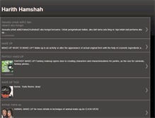 Tablet Screenshot of harithhamshah.blogspot.com