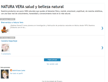 Tablet Screenshot of natura-vera.blogspot.com