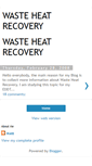 Mobile Screenshot of eddt231wasteheatrecovery.blogspot.com