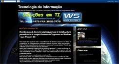 Desktop Screenshot of nucleotecnologiadainformacao.blogspot.com