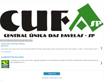 Tablet Screenshot of cufasp.blogspot.com