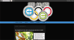 Desktop Screenshot of goodbalance.blogspot.com