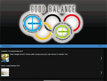 Tablet Screenshot of goodbalance.blogspot.com