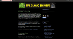Desktop Screenshot of mal-olhado.blogspot.com