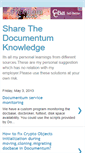 Mobile Screenshot of documentumknowledge.blogspot.com