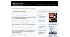 Desktop Screenshot of jumphigherfaster.blogspot.com