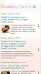 Mobile Screenshot of cdcdisabilitytaxcredit.blogspot.com