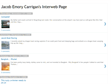 Tablet Screenshot of jacobemorycarrigan.blogspot.com