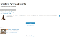 Tablet Screenshot of creativepartyandevents.blogspot.com