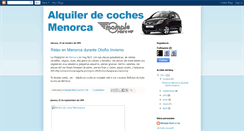 Desktop Screenshot of alquilercochesmenorca-momple.blogspot.com