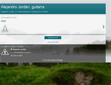 Tablet Screenshot of alejandrojordanguitarra.blogspot.com