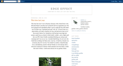 Desktop Screenshot of edgeeffect.blogspot.com