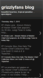 Mobile Screenshot of grizzlyfans.blogspot.com
