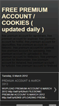 Mobile Screenshot of need4premiumaccount.blogspot.com