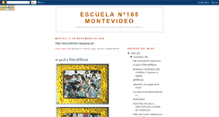 Desktop Screenshot of escuela165montevideo.blogspot.com